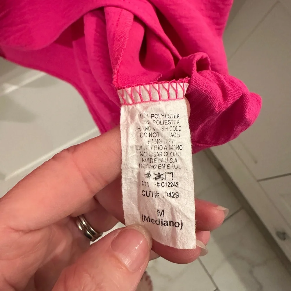 JODIFL Vibrant Pink Blouse - Picture 4 of 4